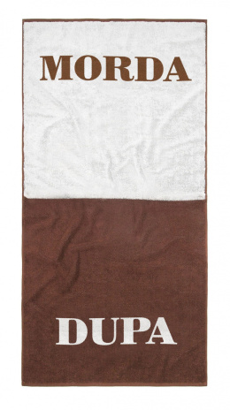 Ręcznik dupa morda - prezent dla faceta chłopaka męża syna