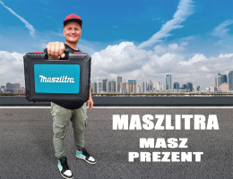 Walizka na alkohol MaszLitra skrzynka - prezent dla budowlańca mechanika
