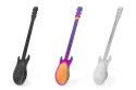 Kolorowe muzyczne łyżeczki - prezent dla gitarzysty muzyka