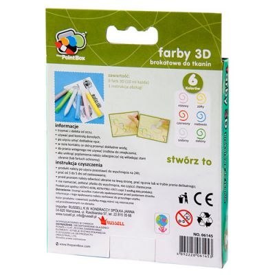Farby 3D do tkanin
