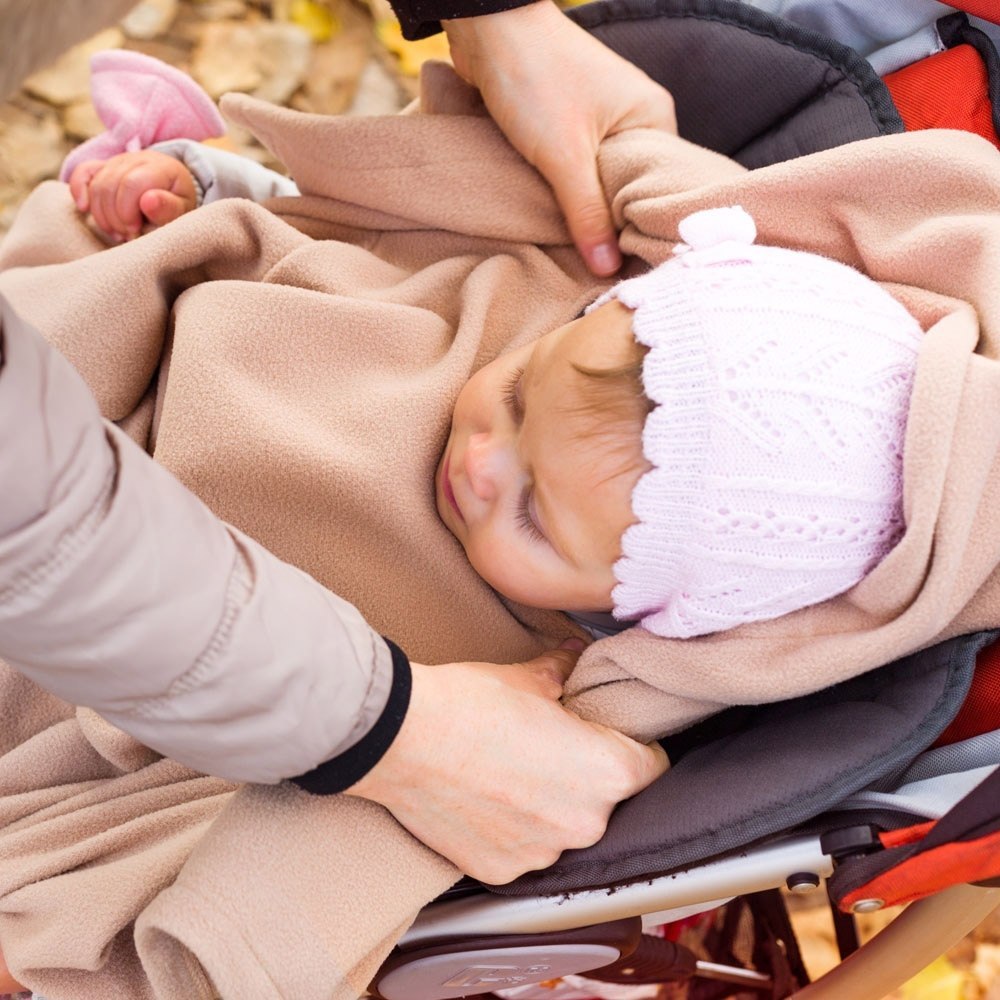 Baby Wrapi Active - Kocyk z rękawami - Toffi
