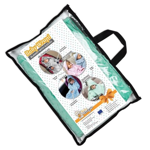 Baby Wrapi - Kocyk z rękawami - Szary Baby Wrapi - Kocyk z rękawami - Szary
