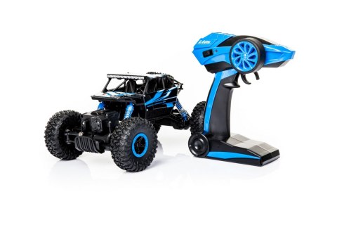 Samochód RC Rock Crawler 1:18 4WD 2,4GHz niebieski Samochód RC Rock Crawler 1:18 4WD 2,4GHz niebieski