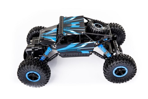 Samochód RC Rock Crawler 1:18 4WD 2,4GHz niebieski Samochód RC Rock Crawler 1:18 4WD 2,4GHz niebieski