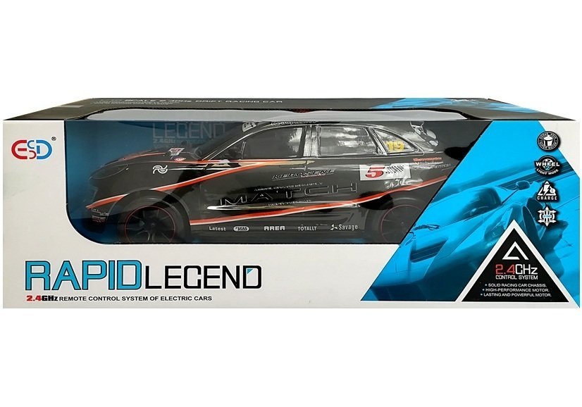 Autko Zdalnie Sterowane 1:10 R/C 2.4G Niebieskie Autko Zdalnie Sterowane 1:10 R/C 2.4G Niebieskie