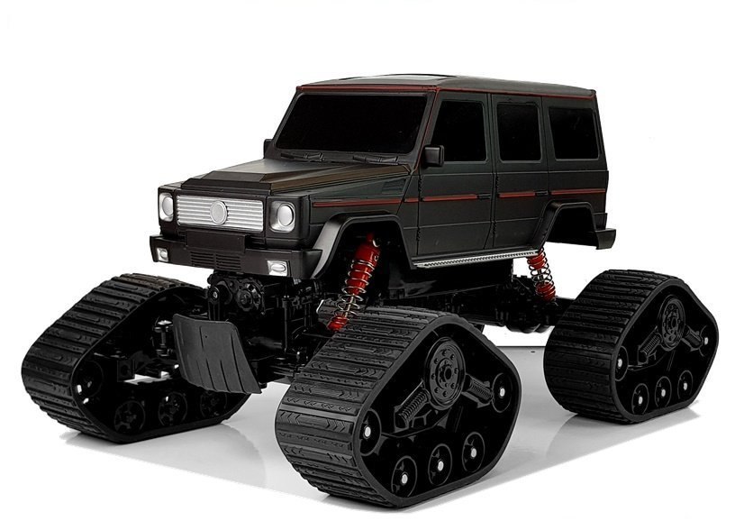 Auto Terenowe Ziemnowodne 4x4 Zdalnie Sterowane 1:12 R/C Czarne Auto Terenowe Ziemnowodne 4x4 Zdalnie Sterowane 1:12 R/C Czarne