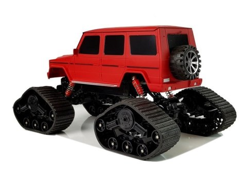 Auto Terenowe Ziemnowodne 4x4 Zdalnie Sterowane 1:12 R/C Czerwone Auto Terenowe Ziemnowodne 4x4 Zdalnie Sterowane 1:12 R/C Czerwone