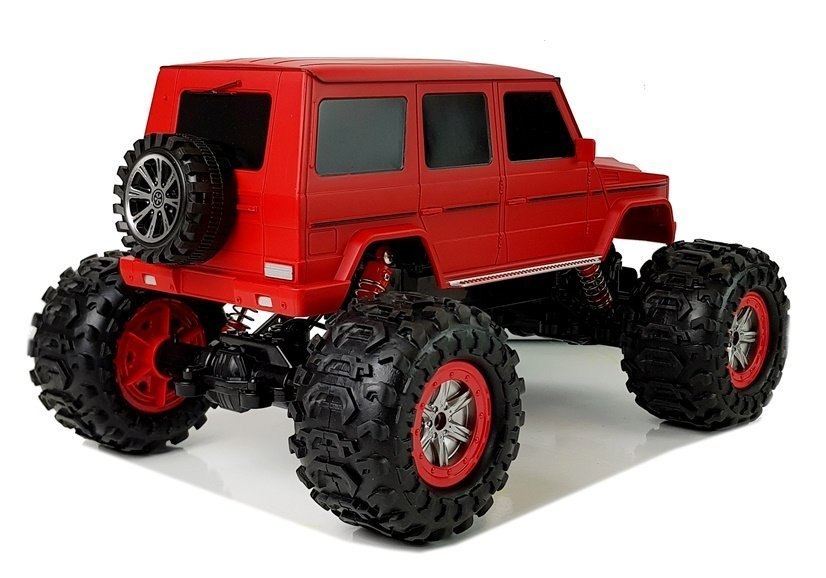 Auto Terenowe Ziemnowodne 4x4 Zdalnie Sterowane 1:12 R/C Czerwone Auto Terenowe Ziemnowodne 4x4 Zdalnie Sterowane 1:12 R/C Czerwone