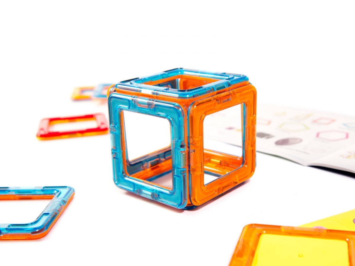 Kolorowe klocki magnetyczne MAGICAL MAGNET 52SZT Kolorowe klocki magnetyczne MAGICAL MAGNET 52SZT