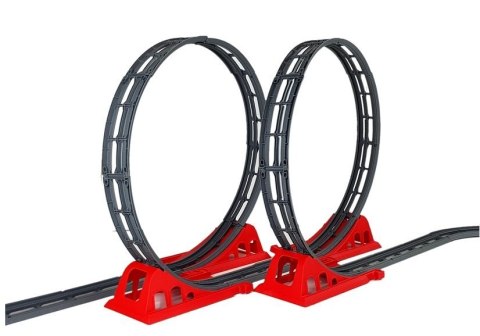 Pociąg Tor Wyścigowy Dwie Pętle 126 cm Pociąg Tor Wyścigowy Dwie Pętle 126 cm