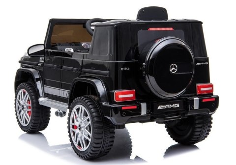 Auto na akumulator Mercedes G63 Czarny Auto na akumulator Mercedes G63 Czarny