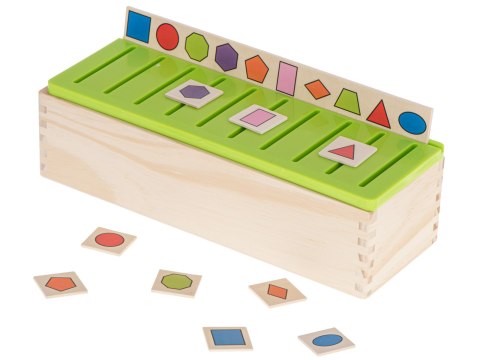 Sorter drewniany układanka logiczna dopasuj obrazk Sorter drewniany układanka logiczna dopasuj obrazk