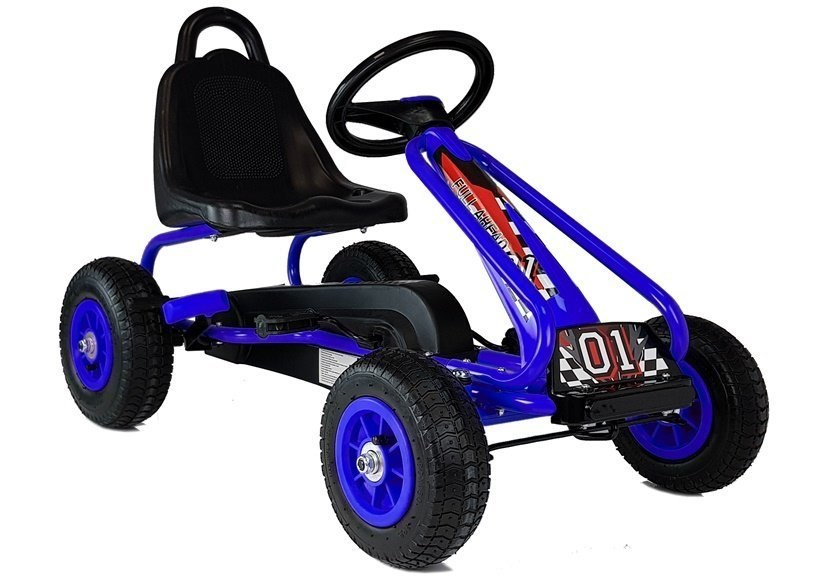 Gokart na Pedały G201 Niebieski Gokart na Pedały G201 Niebieski