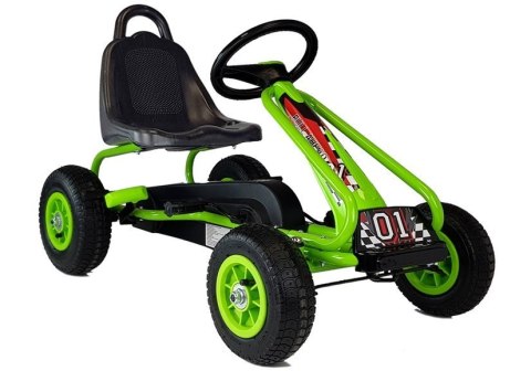 Gokart na Pedały G201 Zielony Gokart na Pedały G201 Zielony