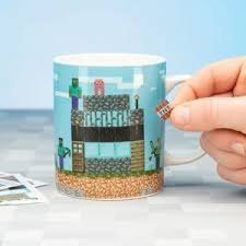 MINECRAFT - Kubek i 4 naklejki
