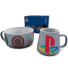 PLAYSTATION - Zestaw śniadaniowy kubek i miska PLAYSTATION - Zestaw śniadaniowy kubek i miska