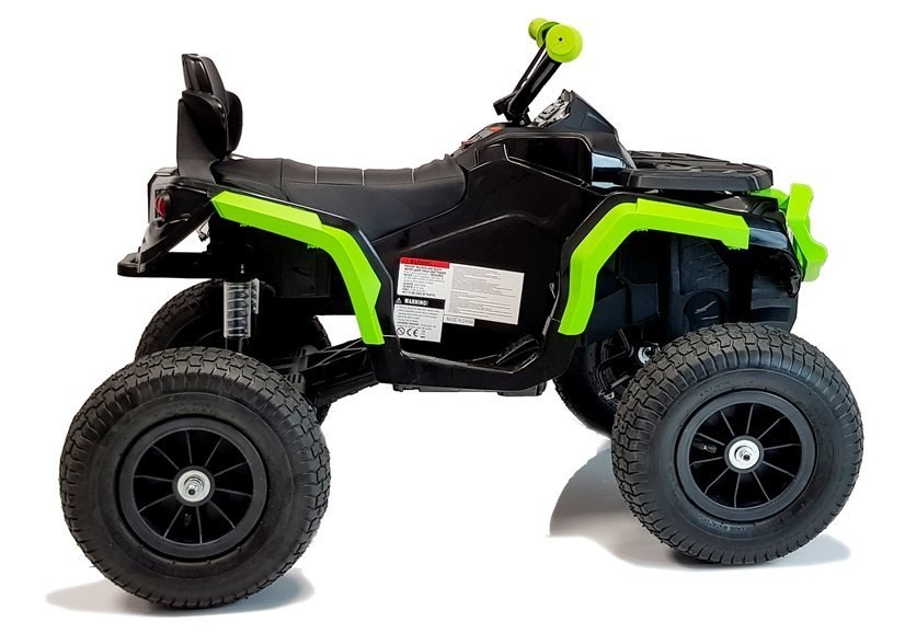 Quad na Akumulator BDM0906 Pompowane Koła Czarny Quad na Akumulator BDM0906 Pompowane Koła Czarny