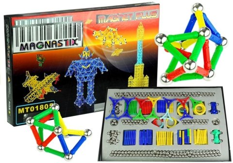 Zestaw Magnastix Klocki Magnetyczne 560 + Tablica Zestaw Magnastix Klocki Magnetyczne 560 + Tablica