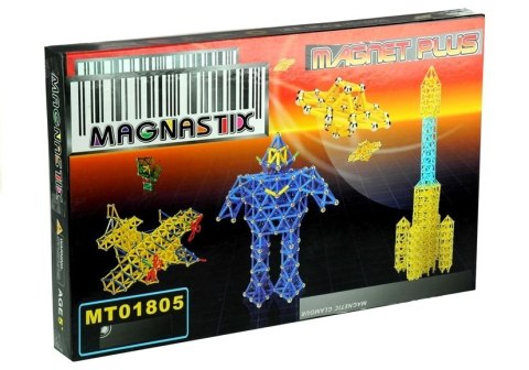 Zestaw Magnastix Klocki Magnetyczne 560 + Tablica Zestaw Magnastix Klocki Magnetyczne 560 + Tablica