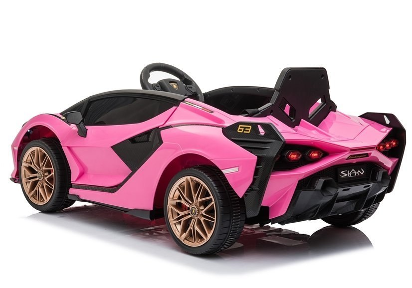 Auto na akumulator Lamborghini Sian Różowy Auto na akumulator Lamborghini Sian Różowy