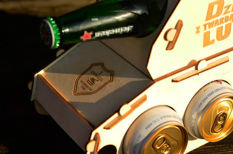 Czołg na piwo, stojak na alkohol Czołg na piwo, stojak na alkohol