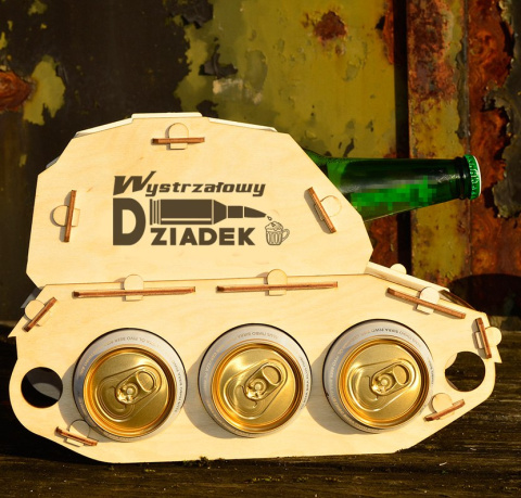 Czołg na piwo, stojak na alkohol Czołg na piwo, stojak na alkohol