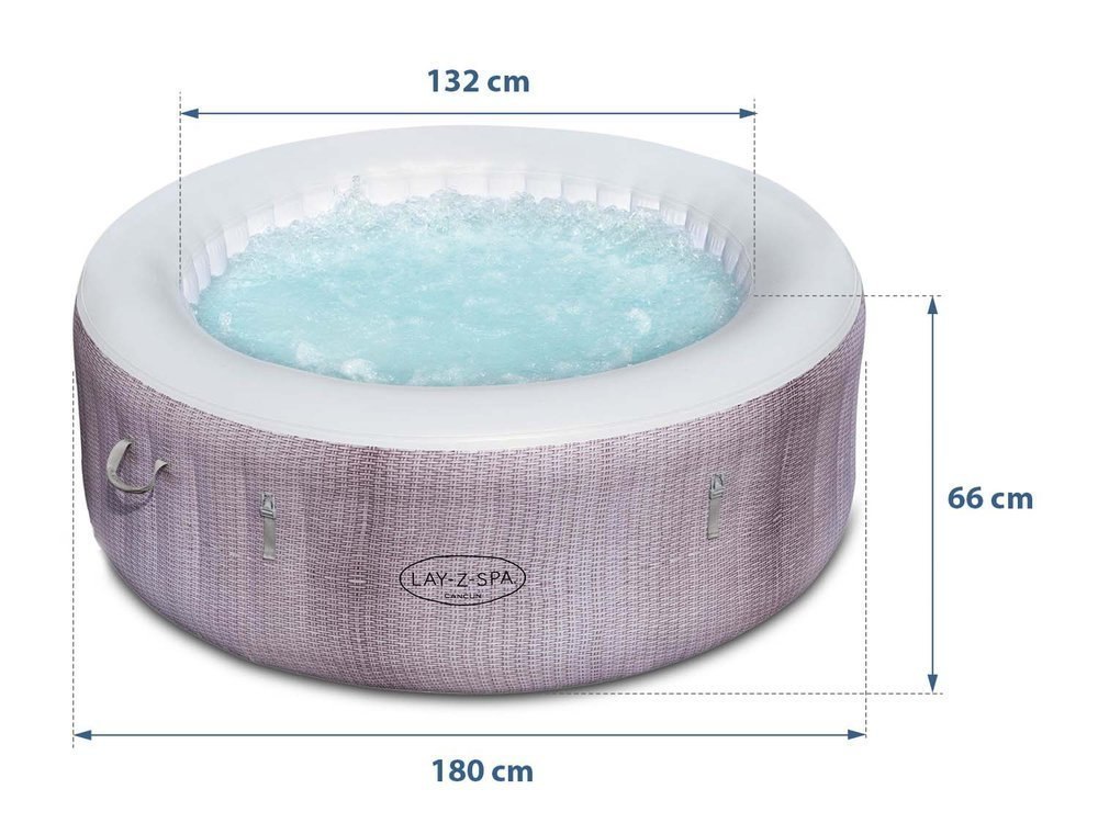 Dmuchane SPA z masażem i podgrzewaczem wody 4 osobowe Bestway 60003 Dmuchane SPA z masażem i podgrzewaczem wody 4 osobowe Bestway 60003