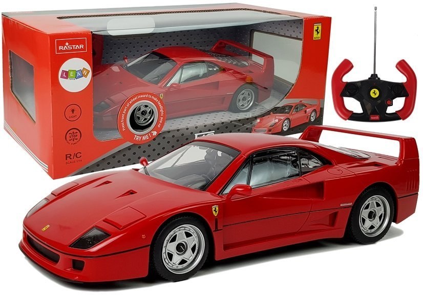 Auto Ferrari F40 Zdalnie Sterowany R/C 1:14 Czerwony 27 Mhz Auto Ferrari F40 Zdalnie Sterowany R/C 1:14 Czerwony 27 Mhz