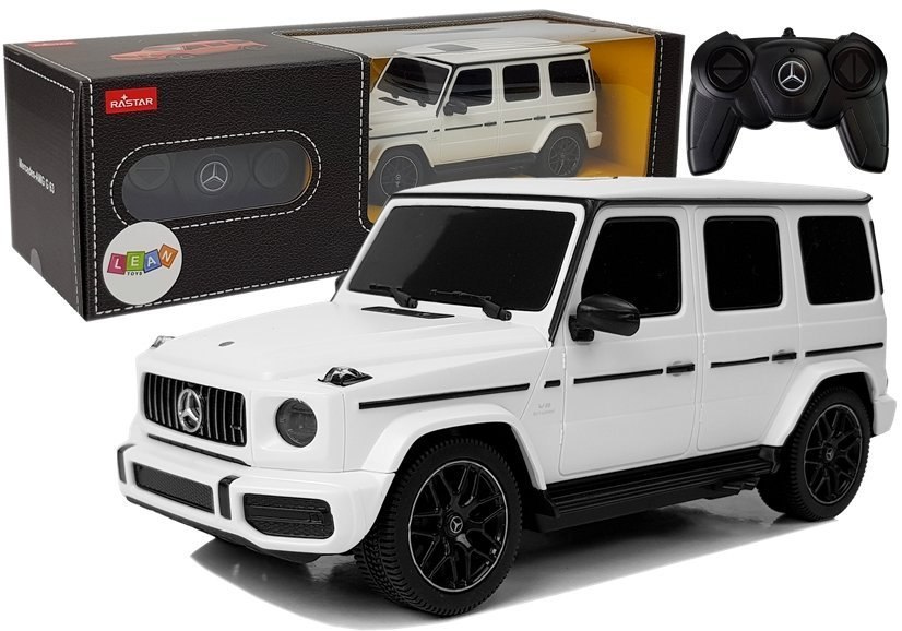Auto Mercedes AMG G63 Zdalnie Sterowany R/C 1:24 Biały 2.4 G Auto Mercedes AMG G63 Zdalnie Sterowany R/C 1:24 Biały 2.4 G