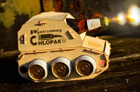 Czołg na piwo, stojak na alkohol Czołg na piwo, stojak na alkohol