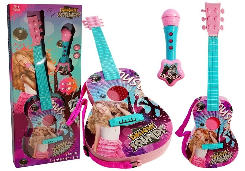Gitara z Mikrofonem Zestaw Karaoke Gitara z Mikrofonem Zestaw Karaoke