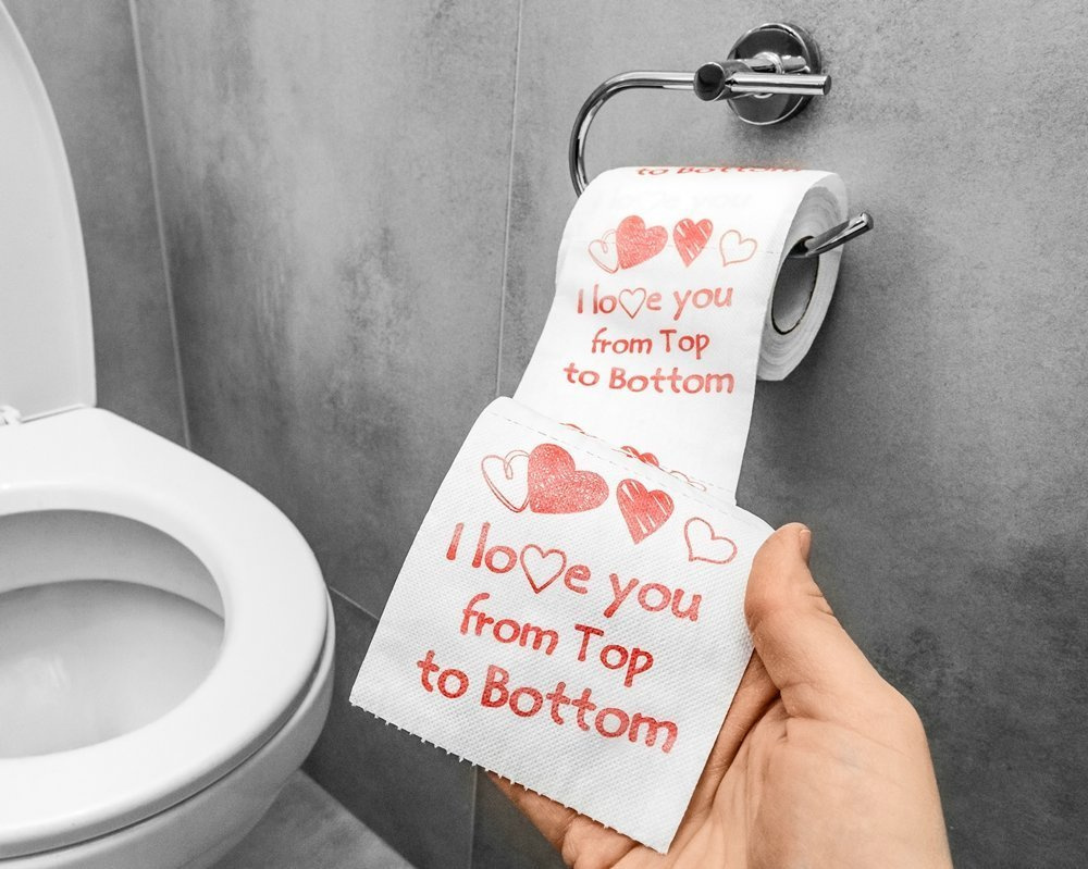Papier toaletowy I LOVE YOU XL Papier toaletowy I LOVE YOU XL