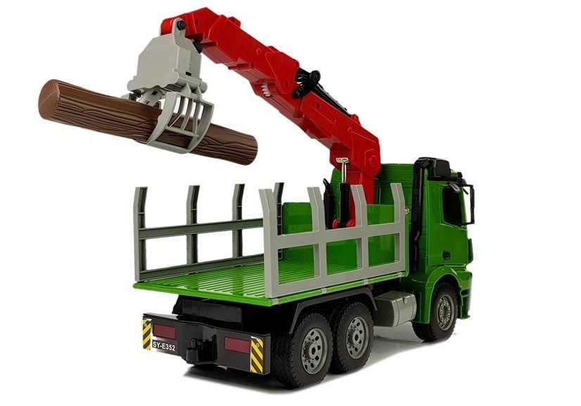 Samochód Mercedes-Benz Arocs 1:20 Zdalnie Sterowany Ciężarówka Dźwig do przewozu drewna 2.4G Samochód Mercedes-Benz Arocs 1:20 Zdalnie Sterowany Ciężarówka Dźwig do przewozu drewna 2.4G