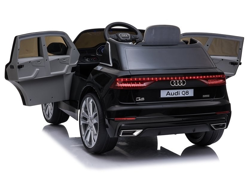 Auto na Akumulator Audi Q8 JJ2066 Czarny Lakierowany Auto na Akumulator Audi Q8 JJ2066 Czarny Lakierowany