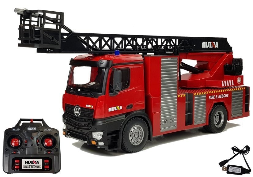 Straż Pożarna Zdalnie Sterowana 1:14 2.4GHz model 1561 Huina Straż Pożarna Zdalnie Sterowana 1:14 2.4GHz model 1561 Huina