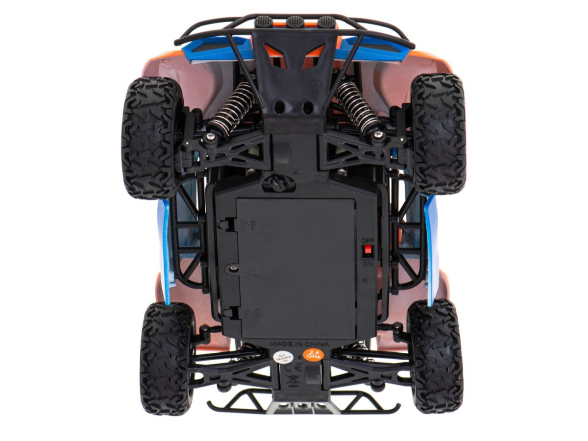 Samochód RC Racing Rally 2.4Ghz 4WD nieb-pom 1:18 Samochód RC Racing Rally 2.4Ghz 4WD nieb-pom 1:18