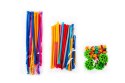 Gra Edukacyjna TĘCZOWE ZAKRĘCONE DRUCIKI 100EL DIY Gra Edukacyjna TĘCZOWE ZAKRĘCONE DRUCIKI 100EL DIY