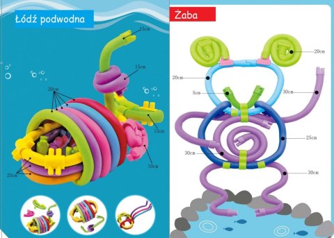 Gra Edukacyjna TĘCZOWE ZAKRĘCONE DRUCIKI 100EL DIY Gra Edukacyjna TĘCZOWE ZAKRĘCONE DRUCIKI 100EL DIY