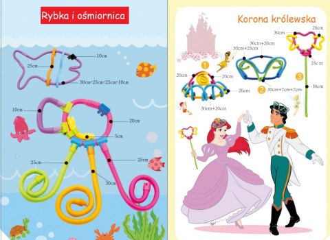 Gra Edukacyjna TĘCZOWE ZAKRĘCONE DRUCIKI 100EL DIY Gra Edukacyjna TĘCZOWE ZAKRĘCONE DRUCIKI 100EL DIY