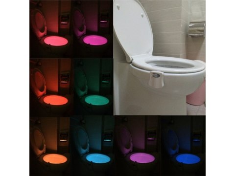 Lampka Led do WC z czujnikiem ruchu Lampka Led do WC z czujnikiem ruchu