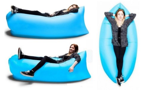 Lazy Bag SOFA materac LEŻAK na POWIETRZE czerwony Lazy Bag SOFA materac LEŻAK na POWIETRZE czerwony