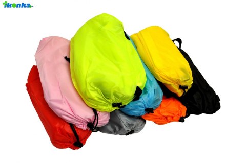 Lazy Bag SOFA materac LEŻAK na POWIETRZE czerwony Lazy Bag SOFA materac LEŻAK na POWIETRZE czerwony