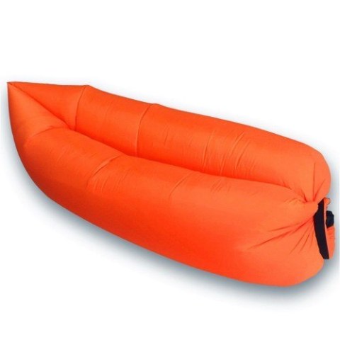 Lazy Bag SOFA materac LEŻAK na POWIETRZE pomarańcz Lazy Bag SOFA materac LEŻAK na POWIETRZE pomarańcz