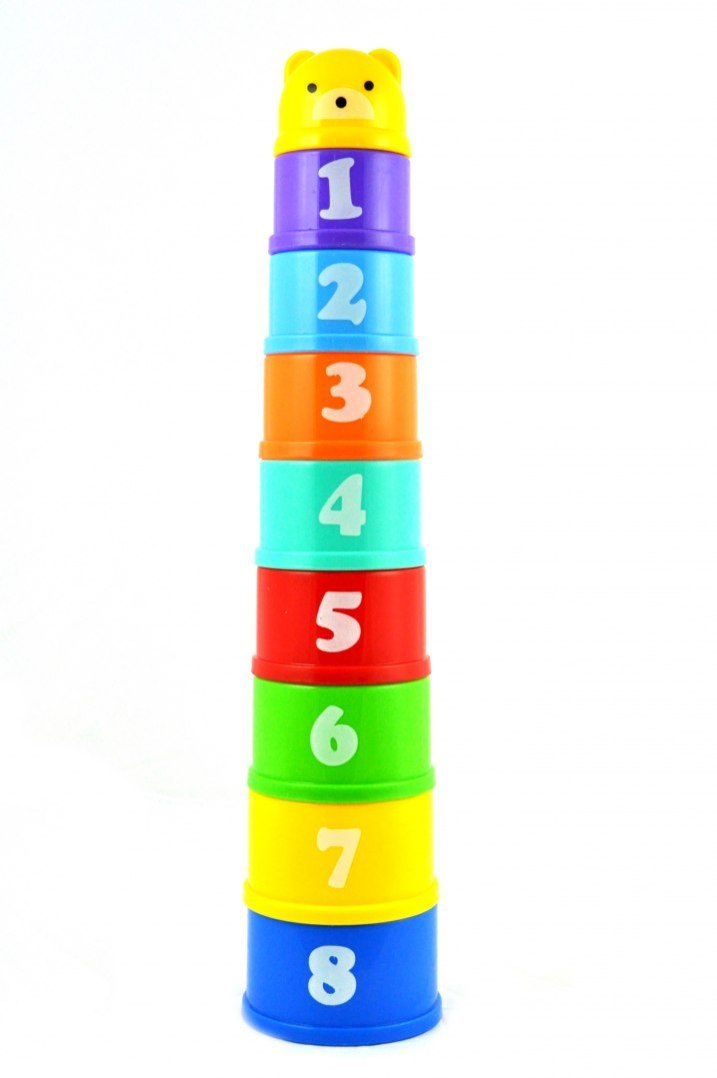 Zabawka Edukacyjna klocki liczby i litery
