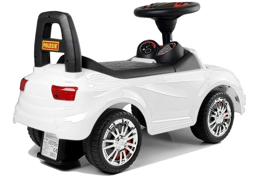 Samochód-jeździk "SuperCar" Nr2 z sygnałem dźwiękowym (biały) 84552 Samochód-jeździk "SuperCar" Nr2 z sygnałem dźwiękowym (biały) 84552