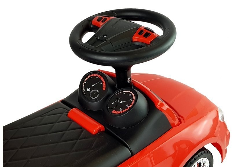 Samochód-jeździk "SuperCar" Nr2 z sygnałem dźwiękowym (czerwony) 84545 Samochód-jeździk "SuperCar" Nr2 z sygnałem dźwiękowym (czerwony) 84545