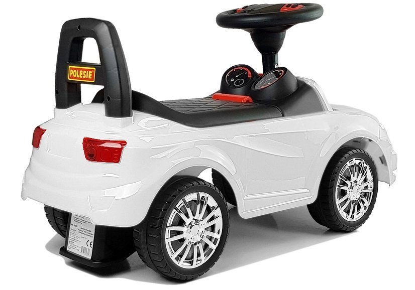 Samochód-jeździk "SuperCar" Nr3 z sygnałem dźwiękowym (biały) 84538 Samochód-jeździk "SuperCar" Nr3 z sygnałem dźwiękowym (biały) 84538