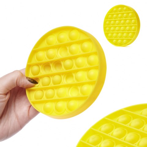 Push Bubble koło żółte Zabawka sensoryczna Pop it Push Bubble koło żółte Zabawka sensoryczna Pop it