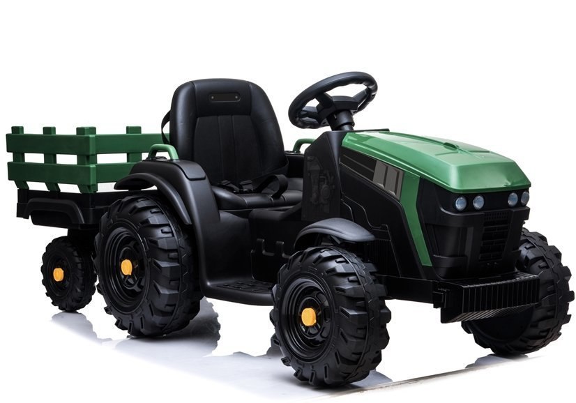 Traktor z Przyczepą na akumulator BDM0925 Zielony Wojskowy Traktor z Przyczepą na akumulator BDM0925 Zielony Wojskowy