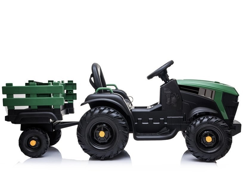 Traktor z Przyczepą na akumulator BDM0925 Zielony Wojskowy Traktor z Przyczepą na akumulator BDM0925 Zielony Wojskowy